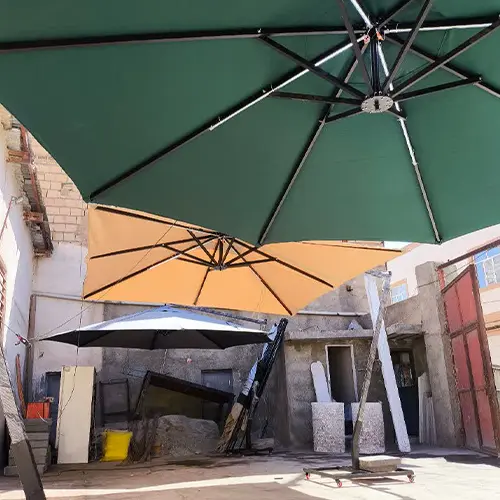 چتر سایبان مربع سایز 4در4 پایه کنار آلفا 4 چتر سایبان مربع سایز 4در4 پایه کنار آلفا - Image 4